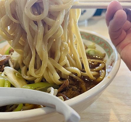 純手打ラーメン 長八のラーメン写真