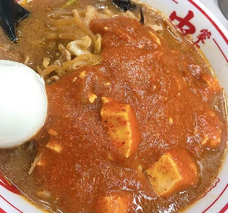 蒙古タンメン中本 市川店のラーメン写真