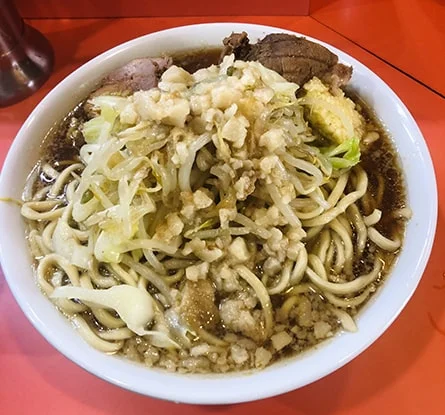 ラーメン二郎 仙川店のラーメン写真