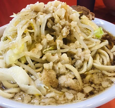 ラーメン二郎 仙川店のラーメン写真