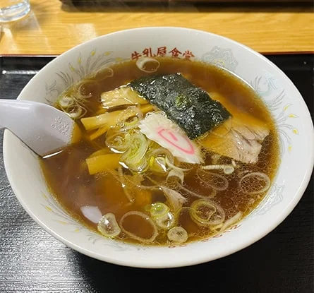 牛乳屋食堂のラーメン写真