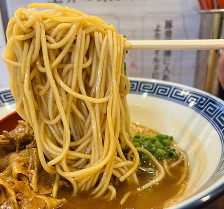 徳島ラーメン はるまのラーメン写真