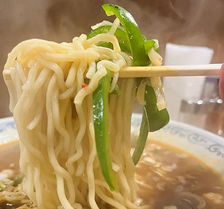 利しりのラーメン写真