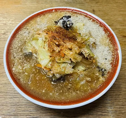 中華亭のラーメン写真