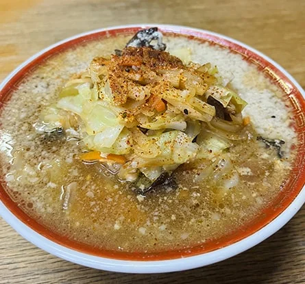 中華亭のラーメン写真