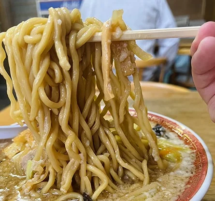 中華亭のラーメン写真