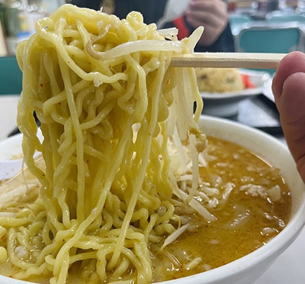 食堂ミサ 本店のラーメン写真