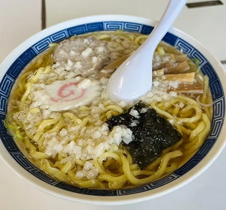 花岡食堂のラーメン写真