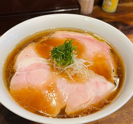 中華そば しば田のラーメン写真
