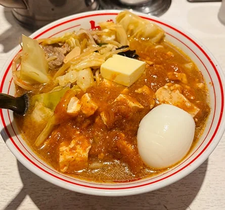 蒙古タンメン中本 新宿店のラーメン写真