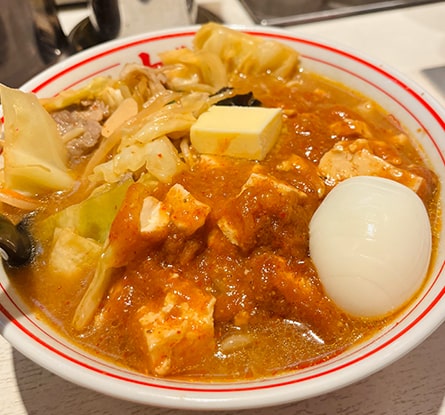 蒙古タンメン中本 新宿店のラーメン写真