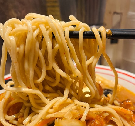 蒙古タンメン中本 新宿店のラーメン写真
