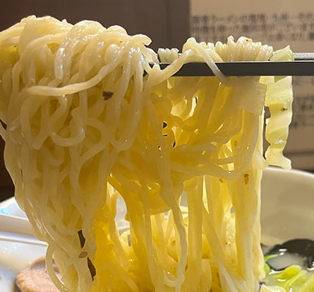 万代らーめん なかむらのラーメン写真
