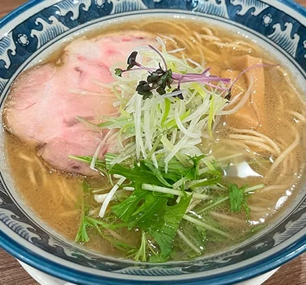 まぐろ節中華そば 温知のラーメン写真