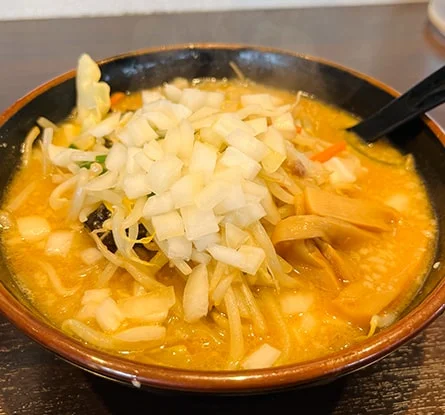 バス長ラーメンのラーメン写真