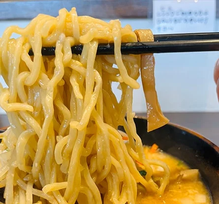 バス長ラーメンのラーメン写真