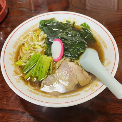 角八食堂のラーメン写真