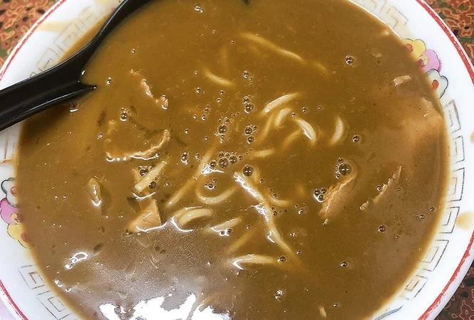 大黒亭のラーメン写真