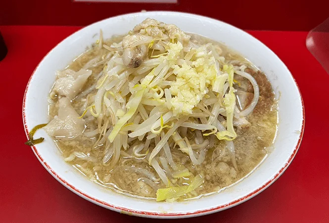 ラーメン二郎 京急川崎店のラーメン写真