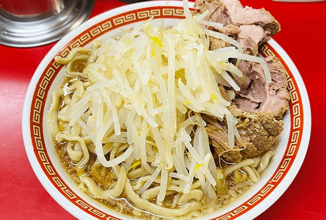 ラーメン二郎 目黒店のラーメン写真