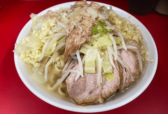 ラーメン二郎 大宮公園駅前店のラーメン写真