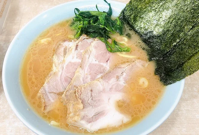 横濱ラーメン あさが家のラーメン写真